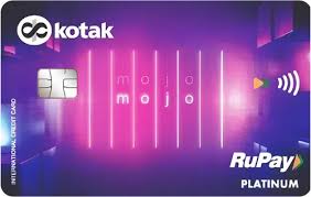 Kotak Mojo Platinum Credit Card