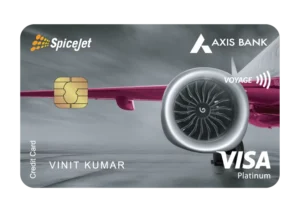 SpiceJet Axis Bank Voyage Credit Card