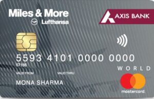 Axis Bank Miles & More Credit Card