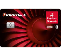 Emirates Skywards ICICI Bank Rubyx Credit Card