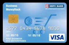 HDFC Bank Business MoneyBack Credit Card