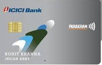 ICICI Bank Parakram Credit Card
