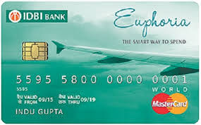 IDBI Euphoria World Credit Card